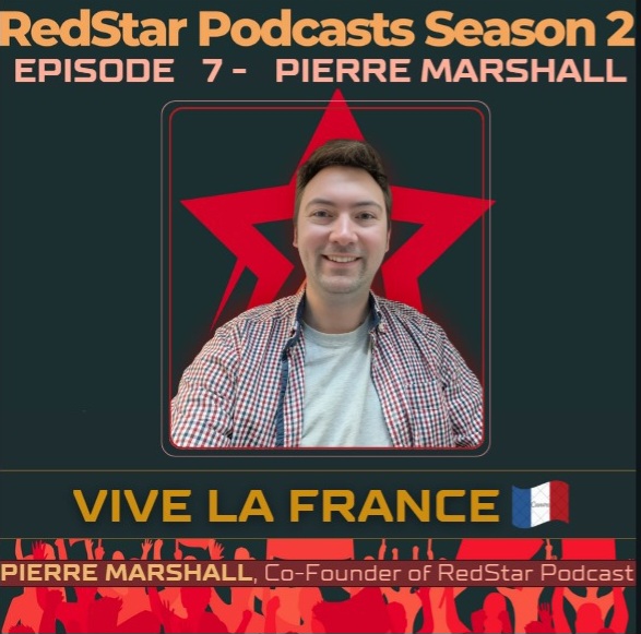 RedStar Podcasts Season 2 Episode 7 – Pierre Marshall: Co-founder of RedStar&nbsp;Podcast